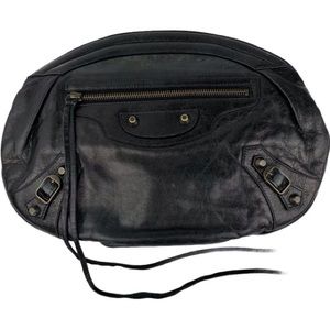 Balenciaga Motocross Ovale Vintage Flat Pochette